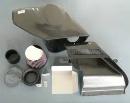 Gruppem Carbon Fiber Ram Air Intake System Audi A4 B8 2.0T Fsi L4 09-13 1
