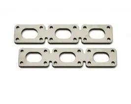 Vibrant Performance 3/8" Thick Pair 304 Stainless Steel Exhaust Manifold Flange Bmw 325Xi E46 01-06 1