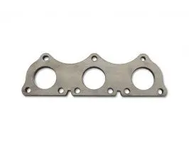 Vibrant Performance 1/2" Thick Mild Steel Pair Exhaust Manifold Flanges Audi A4 3.0L 00-06 1