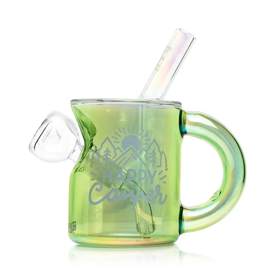 Happy Camper Campfire Mug Bong 2