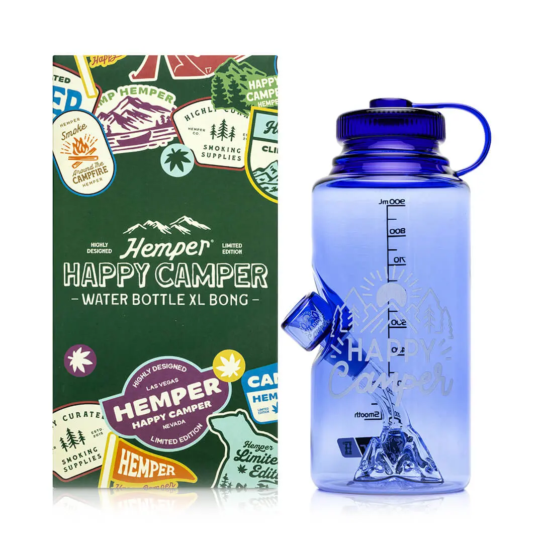 Happy Camper Waterbottle Xl Bong 1