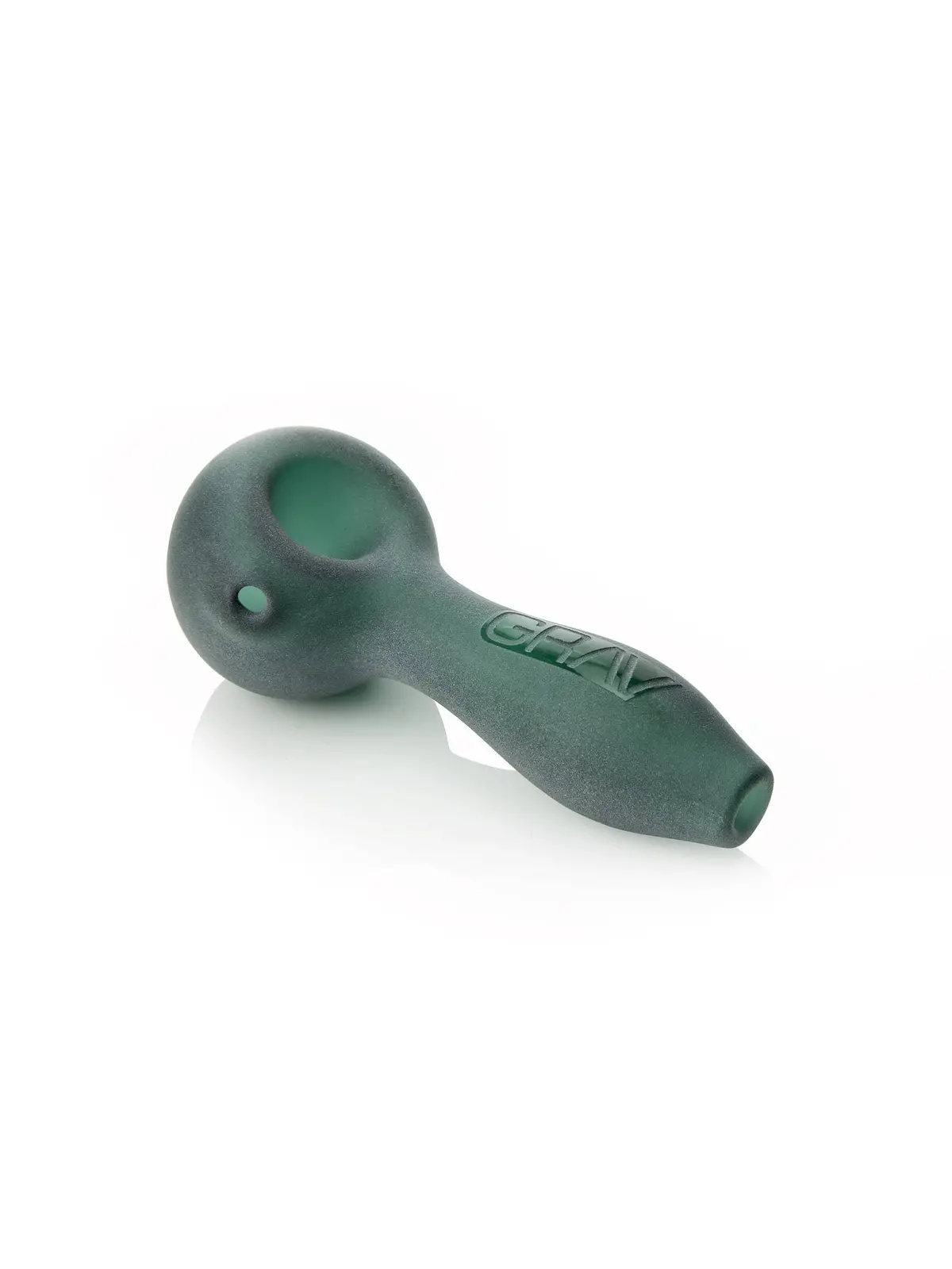 Grav - 4" Sandblasted Spoon Pipe 1