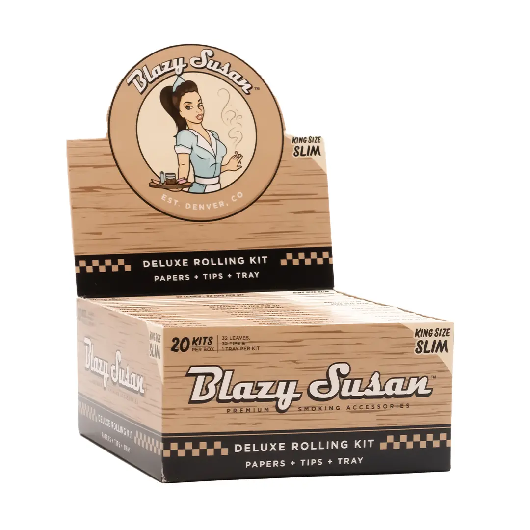 Blazy Susan Unbleached Rolling Papers 6