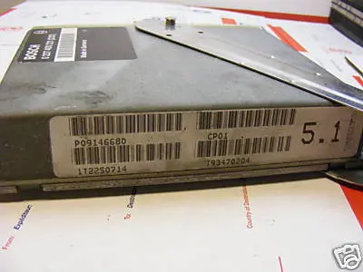 1993-1994 Volvo 850 Ecu Ecm Engine Computer 0227400221 1