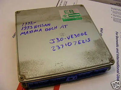 92-93 Nissan Maxima Engine Computer Eb Ecu A18 B80 Ed6 1