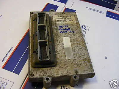 96-97 Dodge Ram Van 5.2 Ecu Ecm Computer P56040882 1