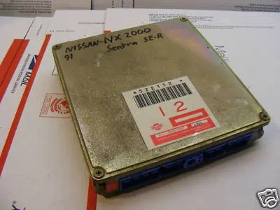 Nissan Sentra Se-R Nx-2000 91 1991 Engine Computer Ecm Ecu A11 B20 B57 1