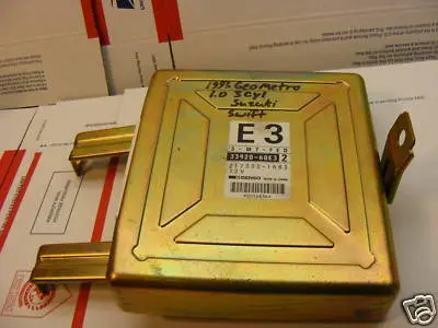 93 Geo Metro Suzuki Swift E3 Ecu Computer 33920 60E32 1