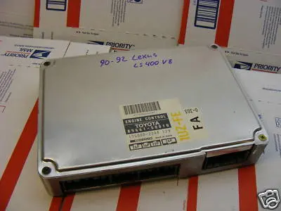 90-92 Lexus Ls400 Ecu Ecm Computer 89661-50010 1Uz-Fe 1