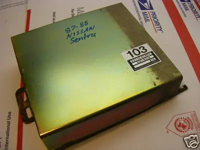 87-88 Nissan Sentra Engine Computer Ecu 23710 61A04 1