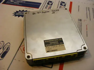 86-87 Toyota Supra 3.0 Computer Engine Ecu 89661 14101 1