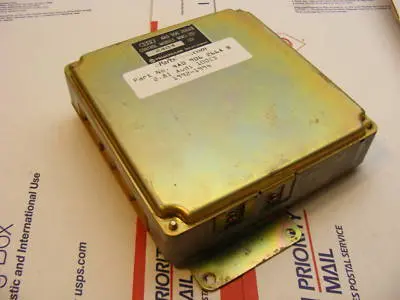 92-93 Audi 100 90 2.8 V6 Ecu Ecm Engine Control Unit Computer 4A0906266ab Hitachi 266Ab 1