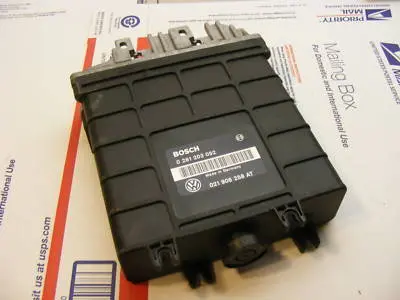 93-94 Vw Passat Glx Vr6 Ecu Ecm Engine Control Unit Bosch Computer 021906258At 0261203052  258-At 1