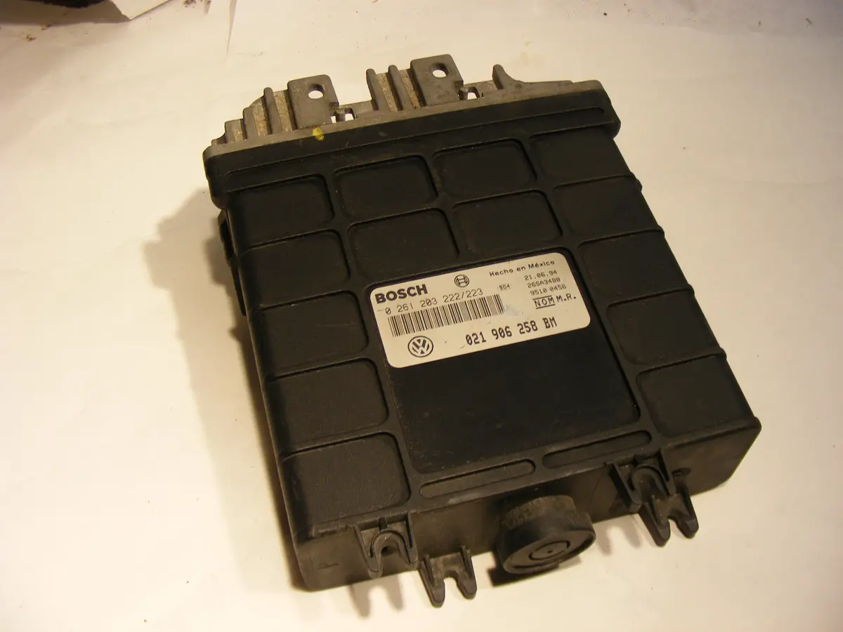94-95 Vw Jetta Golf Vr6 Gti Ecu Ecm Engine Computer Obd1 0261203222/223 021906258Bm 1