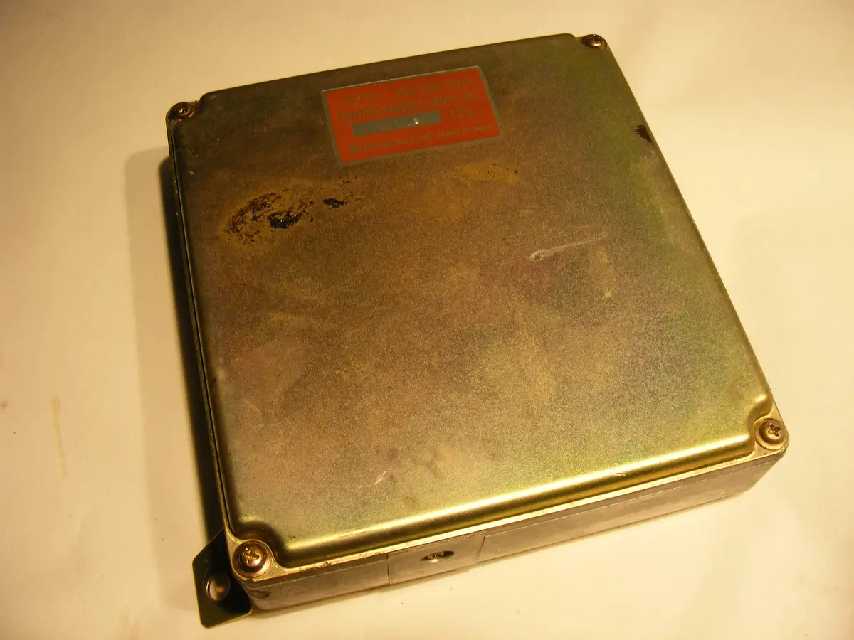 90-91 Audi 90 20 Valve Coupe Quattro Ecm Ecu Engine Control Computer 893906266D Mms-05 Htachi 7A 1
