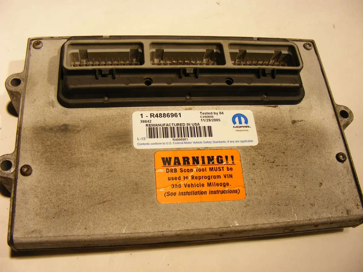 Remanufactured Jeep Cherokee 4.0 Ecm Ecu 96 1996 Engine Computer 56041296 R4886961 1