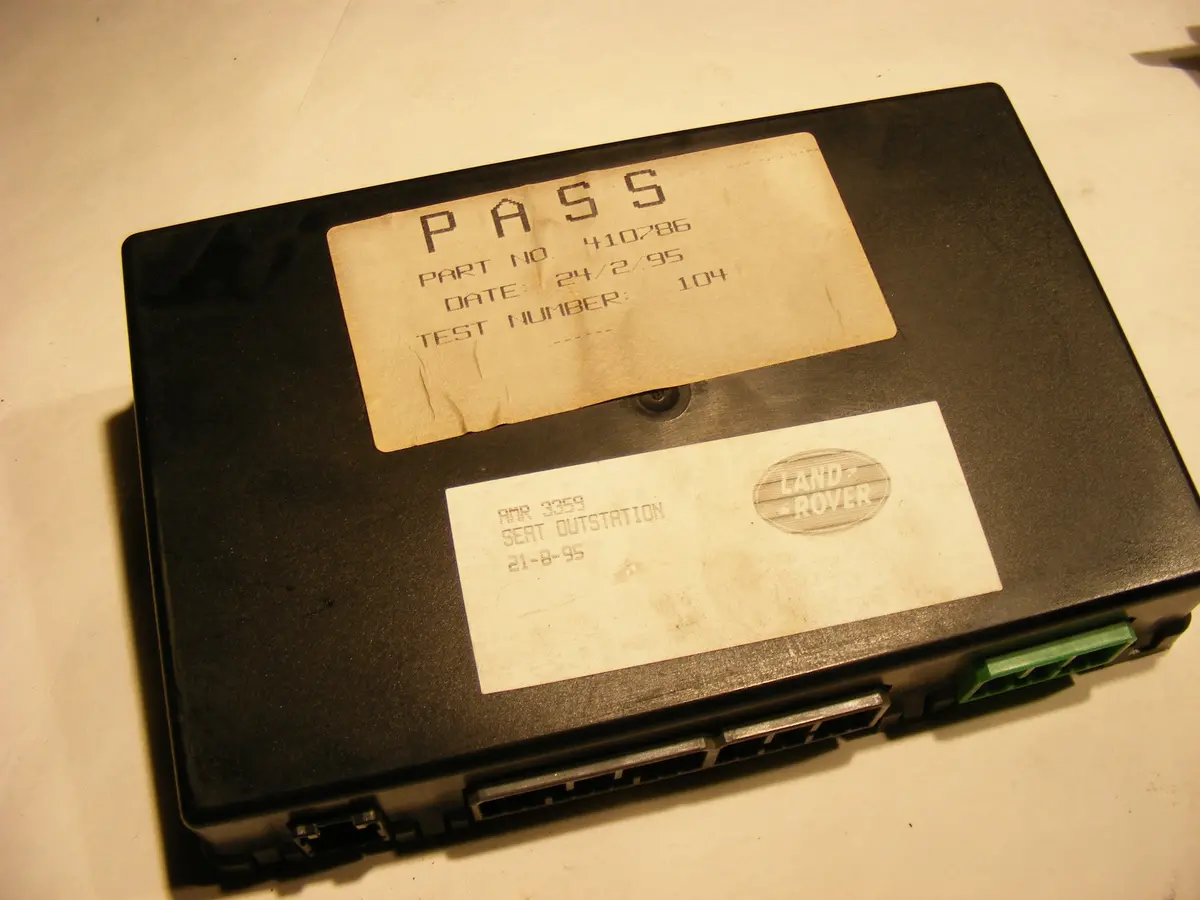96 97 98 99 00 01 02 Land Rover Range Rover P38 Power Memory Seat Control Unit Amr3359 Amr-3359 Driver Or Passenger 1