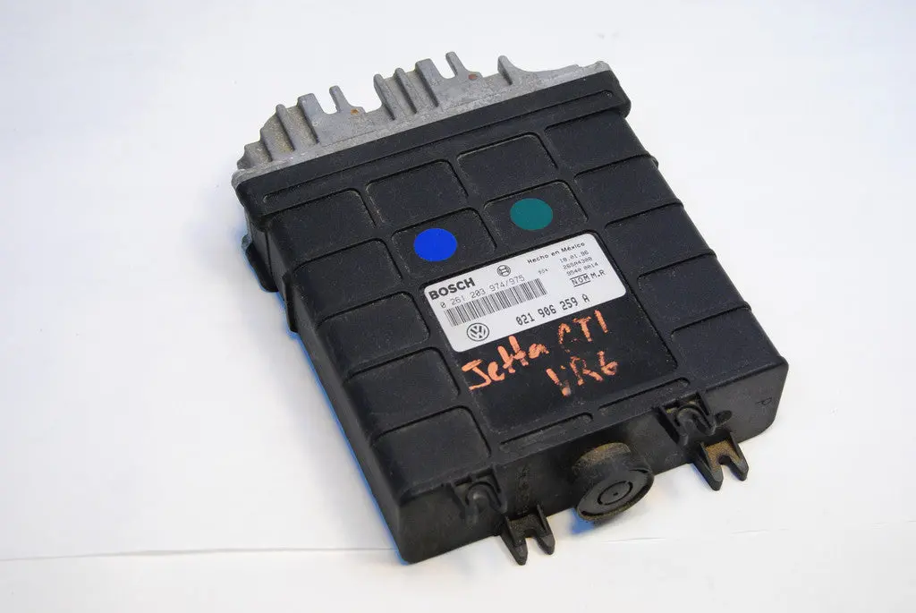 Vw Jetta Gti Vr6 Bosch Ecm Ecu Engine Control Computer 96 97 98 99 021906259A / 0261203974/975 1