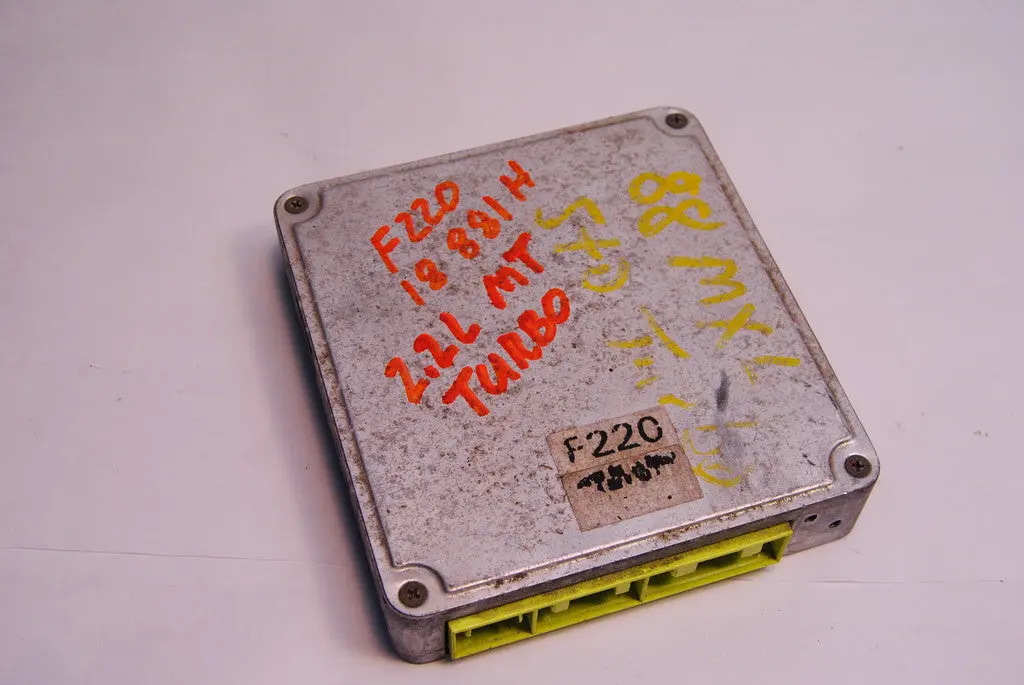 88 Mazda Mx6 626 Ford Probe Gt Turbo Ecm,Ecu Engine Computer F220 18 881H 1