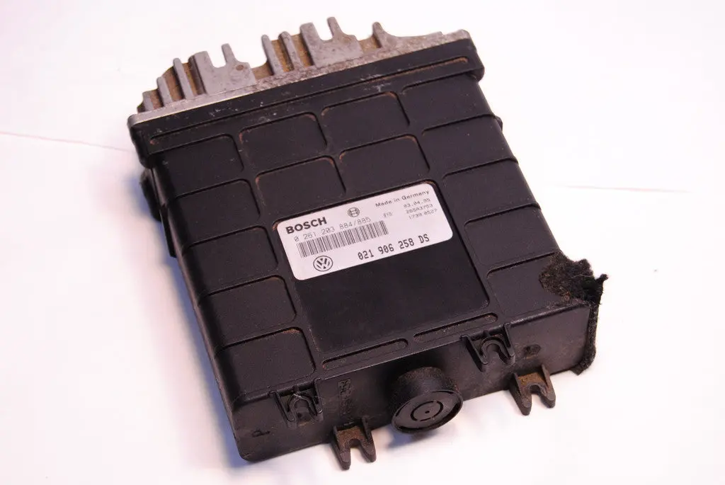 95 Vw Passat Vr6 Bosch Ecu Ecm Engine Computer 021906258Ds / 0261203884/885 1