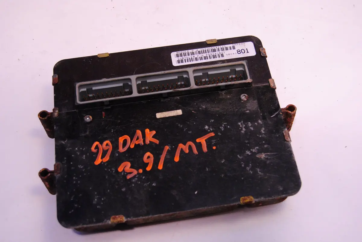 Dodge Dakota Pickup Truck 96 1996 3.9 V6 Mt Ecu Ecm Engine Computer 56040801 1