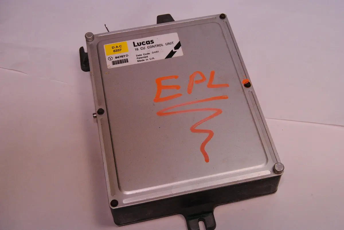 90-91 Jaguar Xjs V12 Ecu Ecm Lucas Engine Computer 84787D Dac6337 1