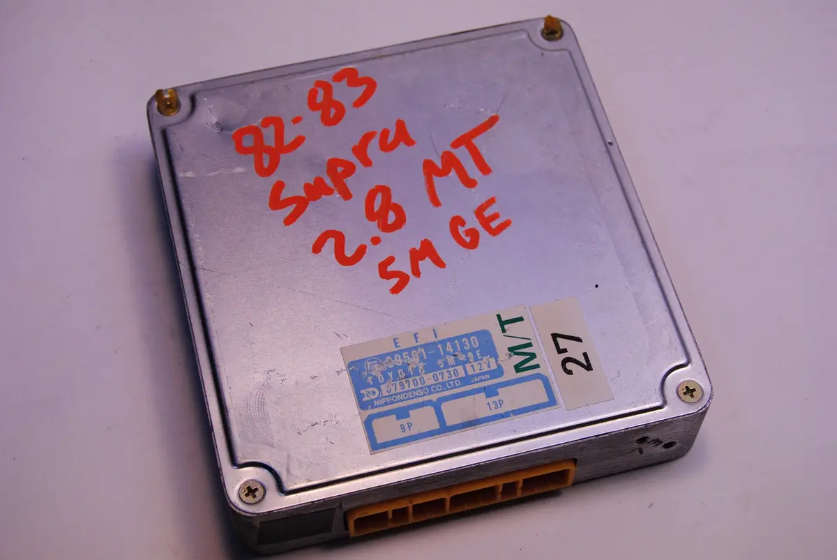 82 1982 Toyota Supra 2.8 Mt Computer Engine Ecu Ecm 89561 14130 1