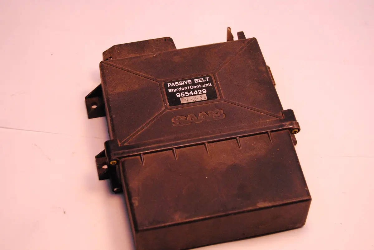 87 88 89 Saab 900 Turbo Spg Passive Belt Control Unit Ecm Ecu 9554429 1