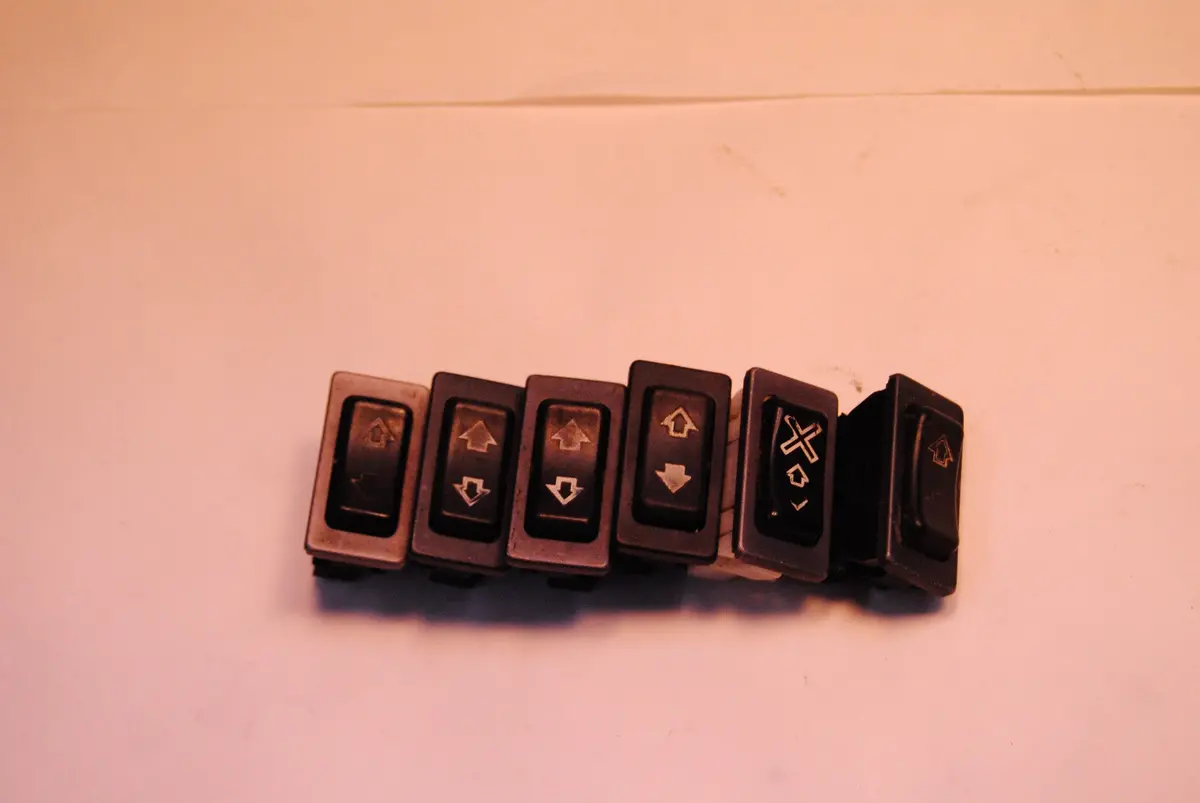 Range Rover Classic Power Window Switch Set 87 88 89 90 91 92 93 94 1