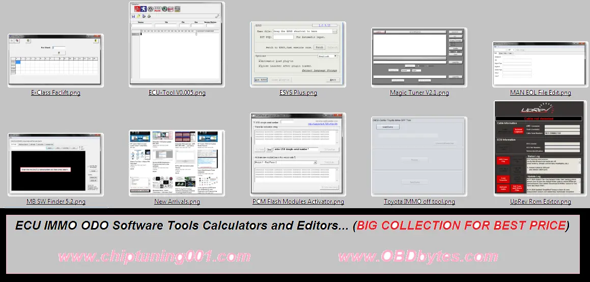 Ecu Immo Odo Software Tools Calculators And Editors 2