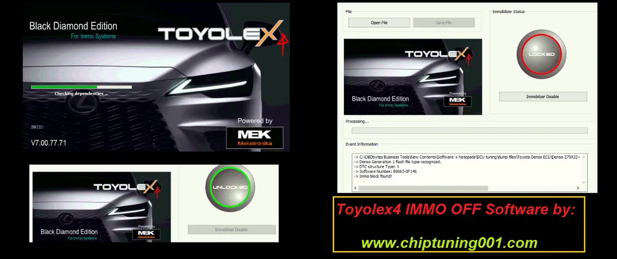 Toyolex4 Bde Immo Off 2024 For Toyota/Lexus Immo Off 1