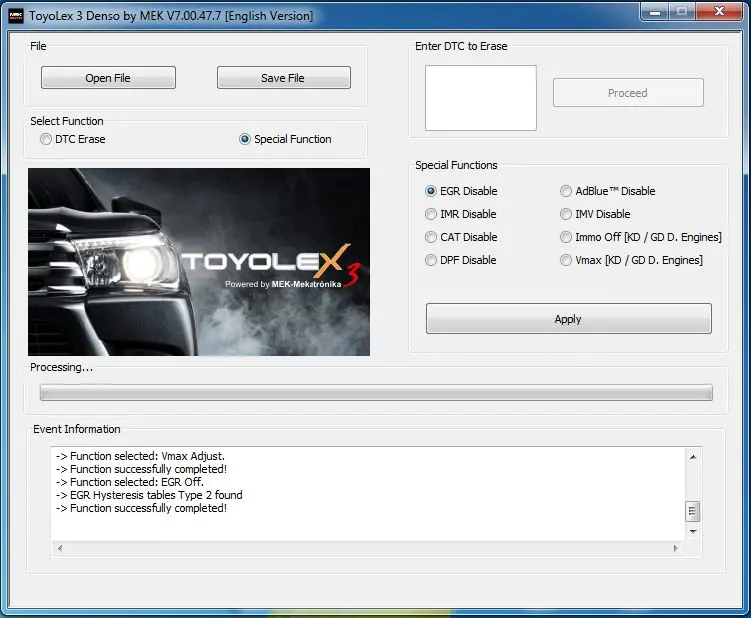 Toyolex3 Software + Keygen 1