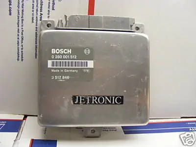 Volvo 760 780 Bertone Prv V6 Ecu Ecm Bosch Jetronic Engine Control Computer 0280001512 87 88 89 90 1