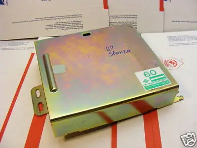 1987 Nissan Stanza Engine Computer 60 Ecu A11-686 C30 1