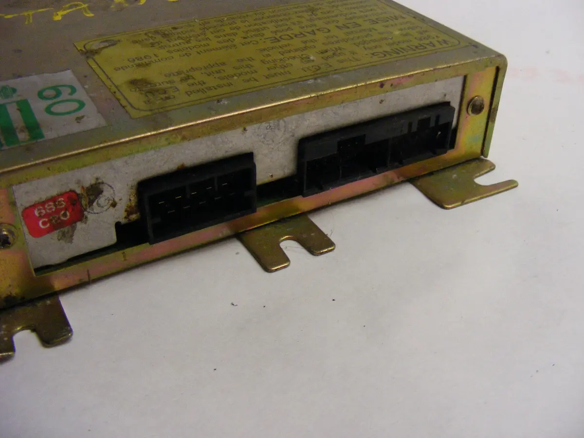 Copy Of 1987 Nissan Stanza Engine Computer 60 Ecu A11-686 C20 2