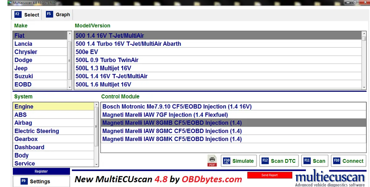 Multiecuscan Latest Version 4.8 Very Useful Diagnostic And Programming Software 1