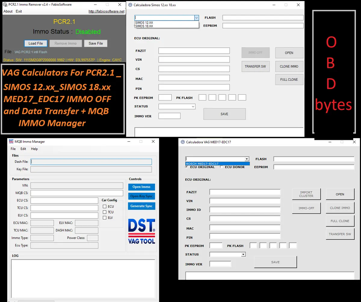 Vag Immo And Ecu Data Transfer And Editing 1