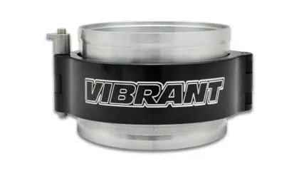 Vibrant 3In Hd Clamp System Assembly - Anodized Black 1