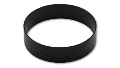 Vibrant Vanjen Aluminum Union Sleeve For 3In Od Tubing (For Use With Weld Fittings Part #12546)Vibrant  Hd Union Sleeve, For 3.00" O.D Tubing - Hard Anodized Black 1