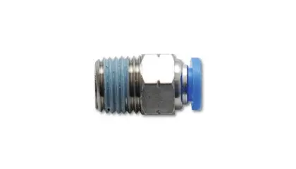 Vibrant Male Straight Pneumatic Vacuum Fitting (1/8In Npt Thread) - For 1/4In (6Mm) Od Tubing 1